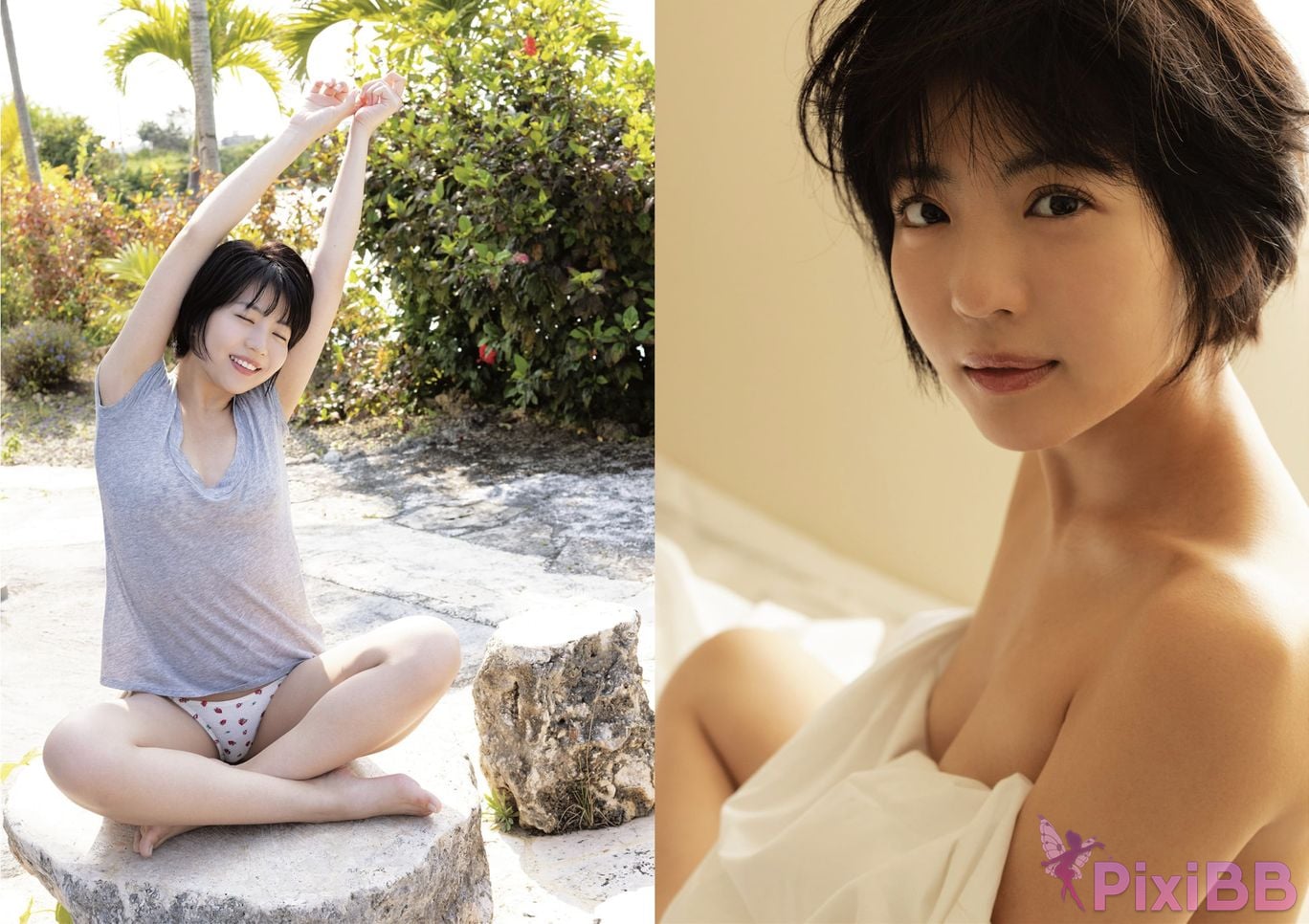 Japanese Idol Moeka Sasaki Asa Gei Photo Collection First book number one PixiBB.COM 034
