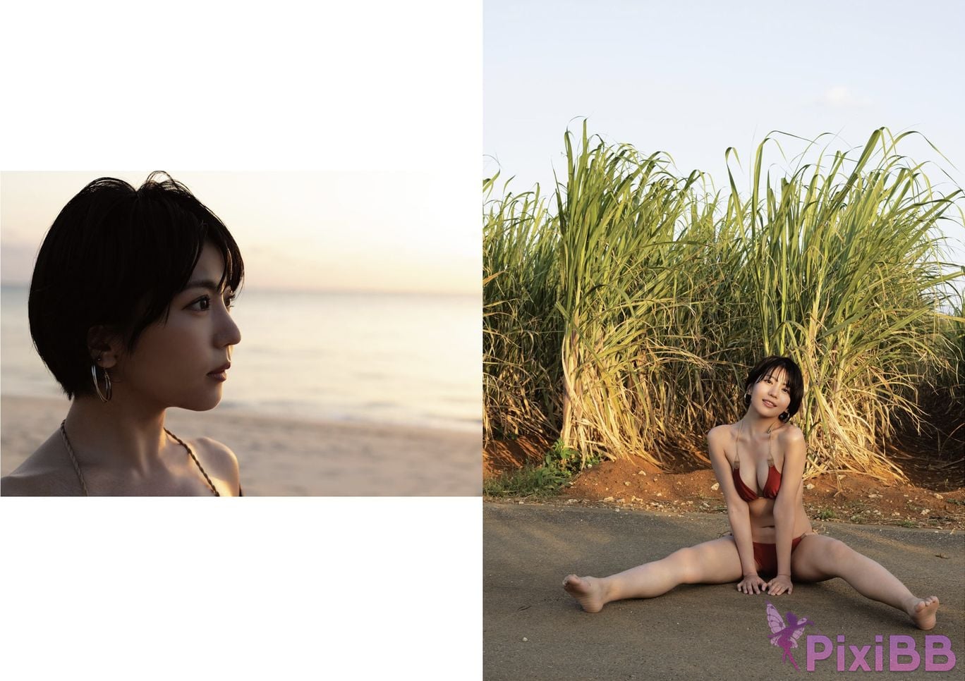 Japanese Idol Moeka Sasaki Asa Gei Photo Collection First book number one PixiBB.COM 053