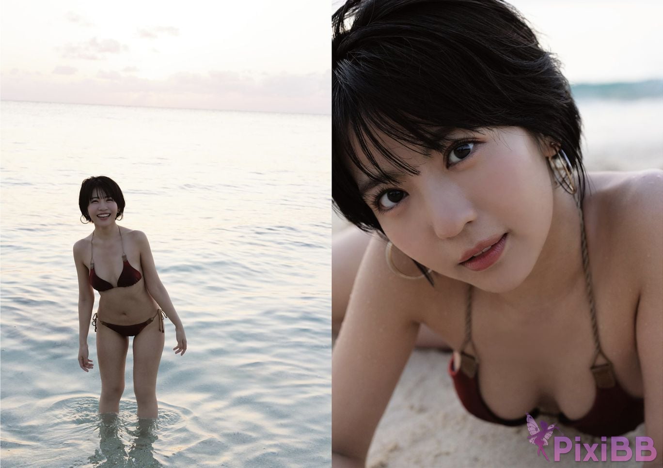 Japanese Idol Moeka Sasaki Asa Gei Photo Collection First book number one PixiBB.COM 055