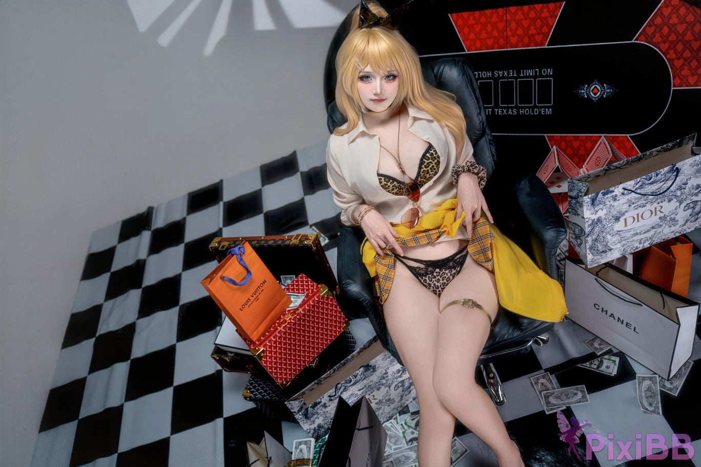 Cosplayer ten sad little wood Nikki Luffy Raw hide PixiBB.COM 009