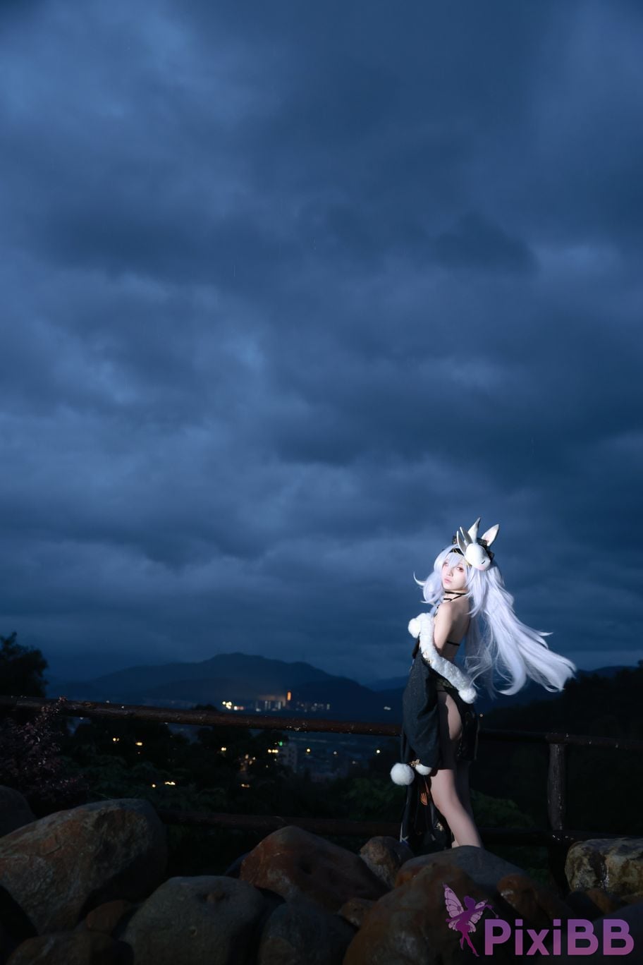 Cosplayer G44 wont get hurt azur lane Rafite yukata PixiBB.COM 001