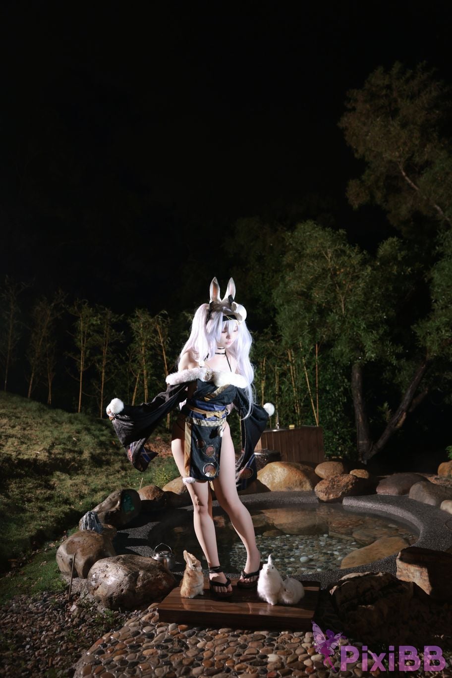 Cosplayer G44 wont get hurt azur lane Rafite yukata PixiBB.COM 028