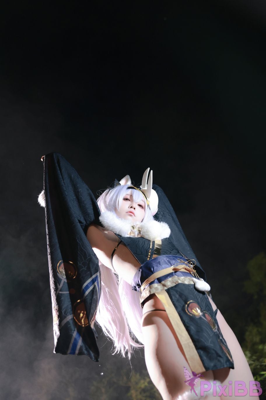 Cosplayer G44 wont get hurt azur lane Rafite yukata PixiBB.COM 032