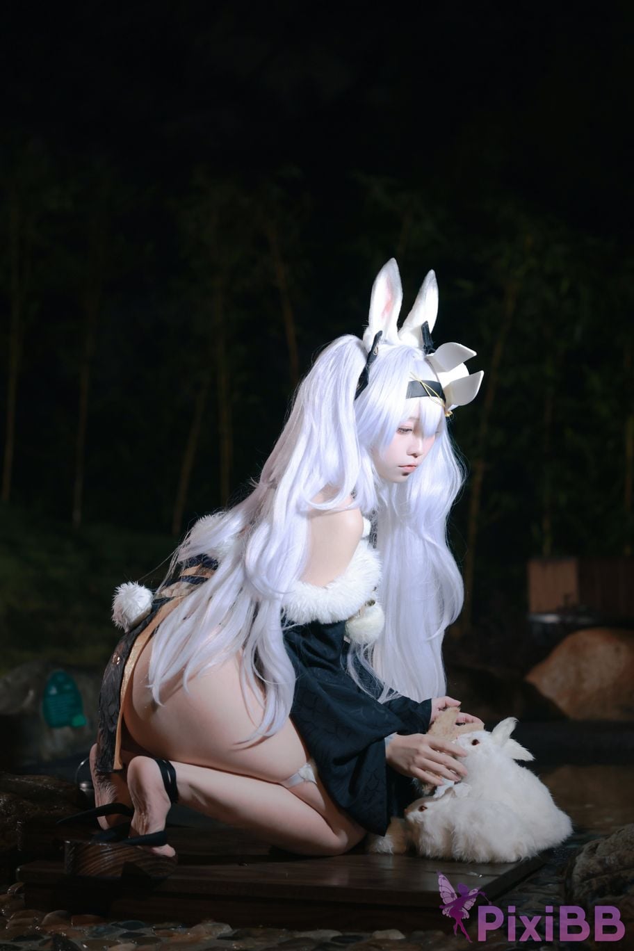 Cosplayer G44 wont get hurt azur lane Rafite yukata PixiBB.COM 033