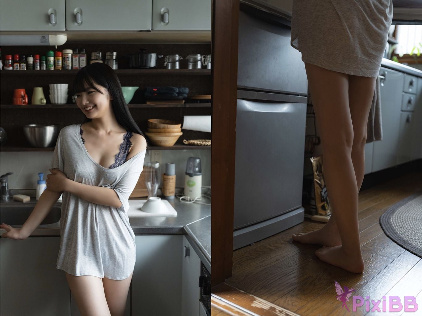 Japanese Idol Sana Mashiro pure white color Asa Gei SEXY Actress photo collection Even a city girl is purehearted PixiBB.COM 012