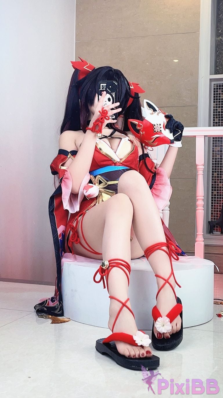 Cosplay Ranran Not Sweet V Collapse Star Dome Railway Fireworks PixiBB.COM 012