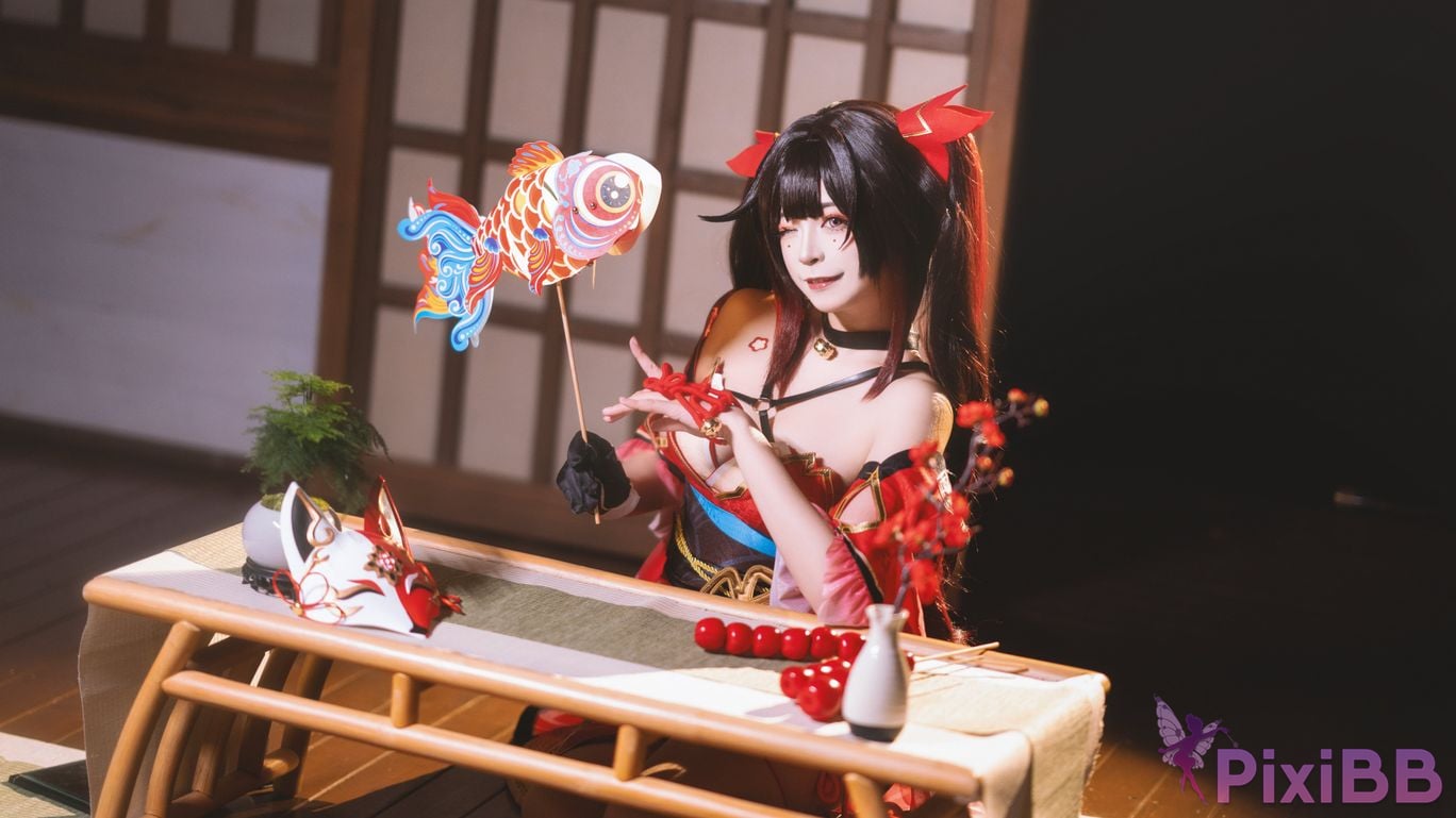 Cosplay Ranran Not Sweet V Collapse Star Dome Railway Fireworks PixiBB.COM 023