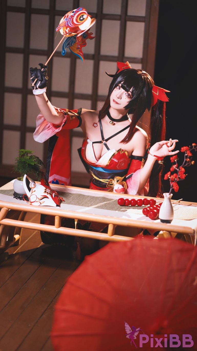 Cosplay Ranran Not Sweet V Collapse Star Dome Railway Fireworks PixiBB.COM 024