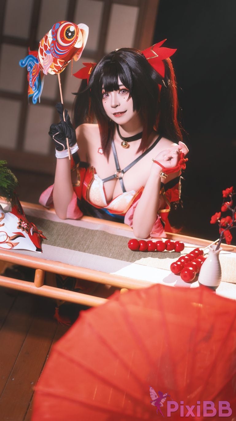 Cosplay Ranran Not Sweet V Collapse Star Dome Railway Fireworks PixiBB.COM 025