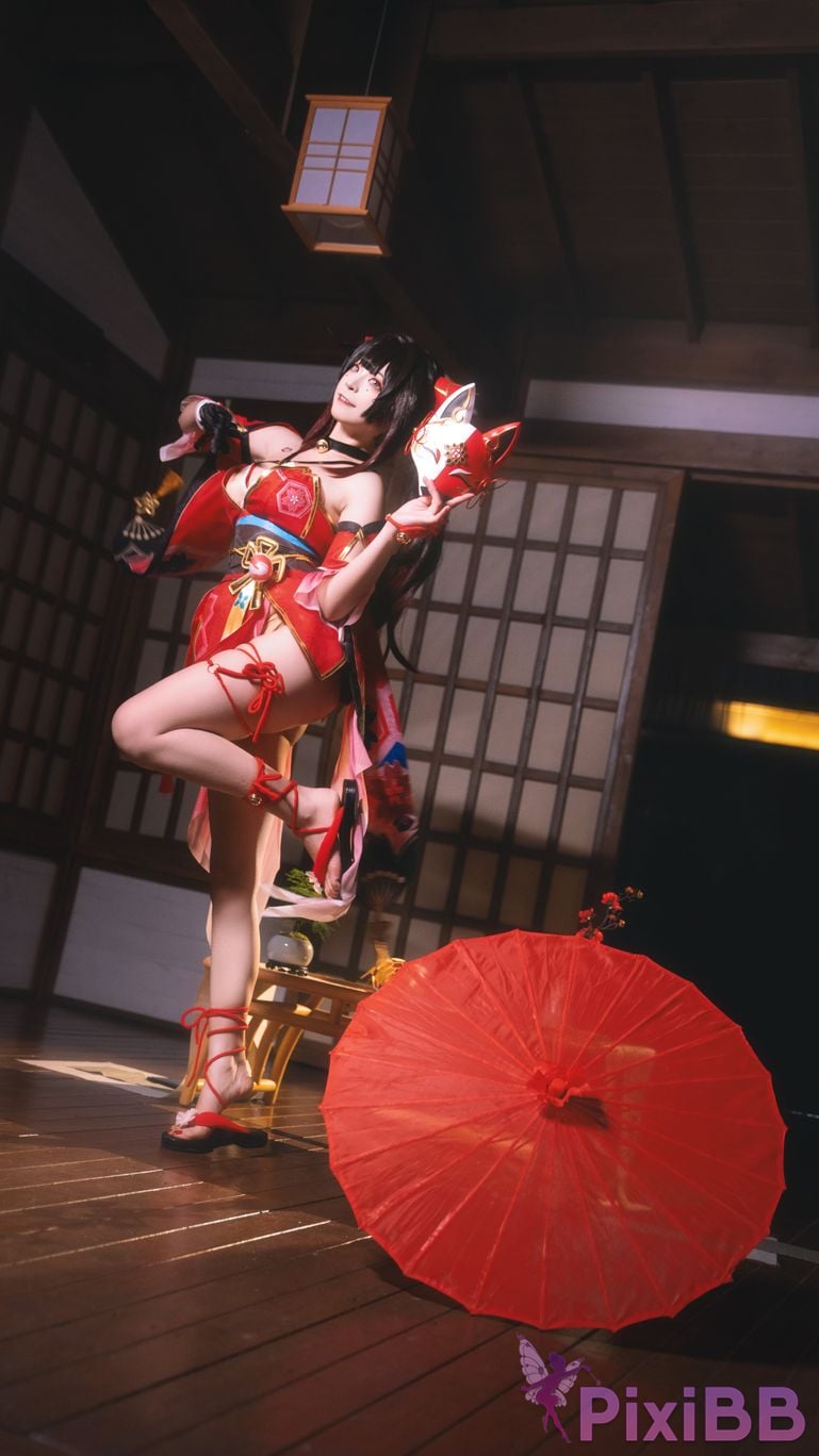 Cosplay Ranran Not Sweet V Collapse Star Dome Railway Fireworks PixiBB.COM 026