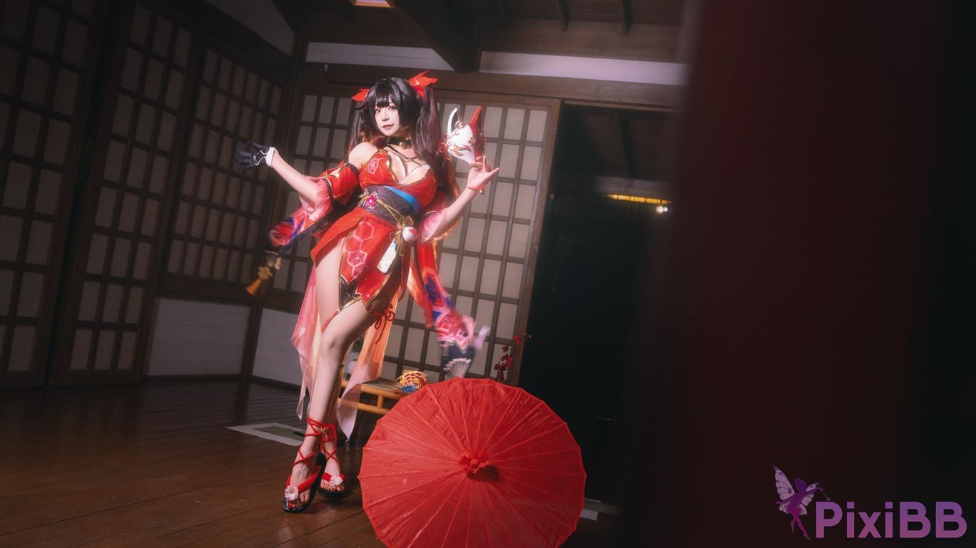 Cosplay Ranran Not Sweet V Collapse Star Dome Railway Fireworks PixiBB.COM 027