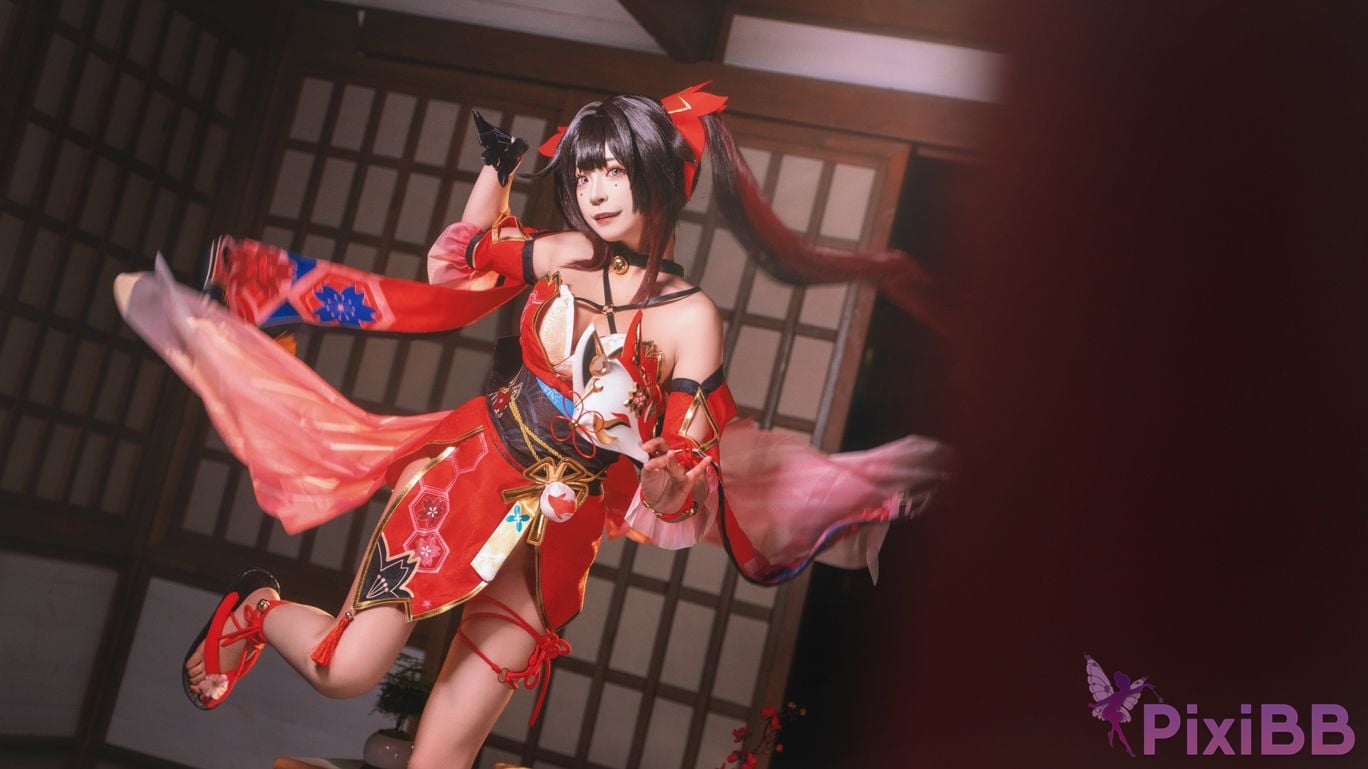 Cosplay Ranran Not Sweet V Collapse Star Dome Railway Fireworks PixiBB.COM 029