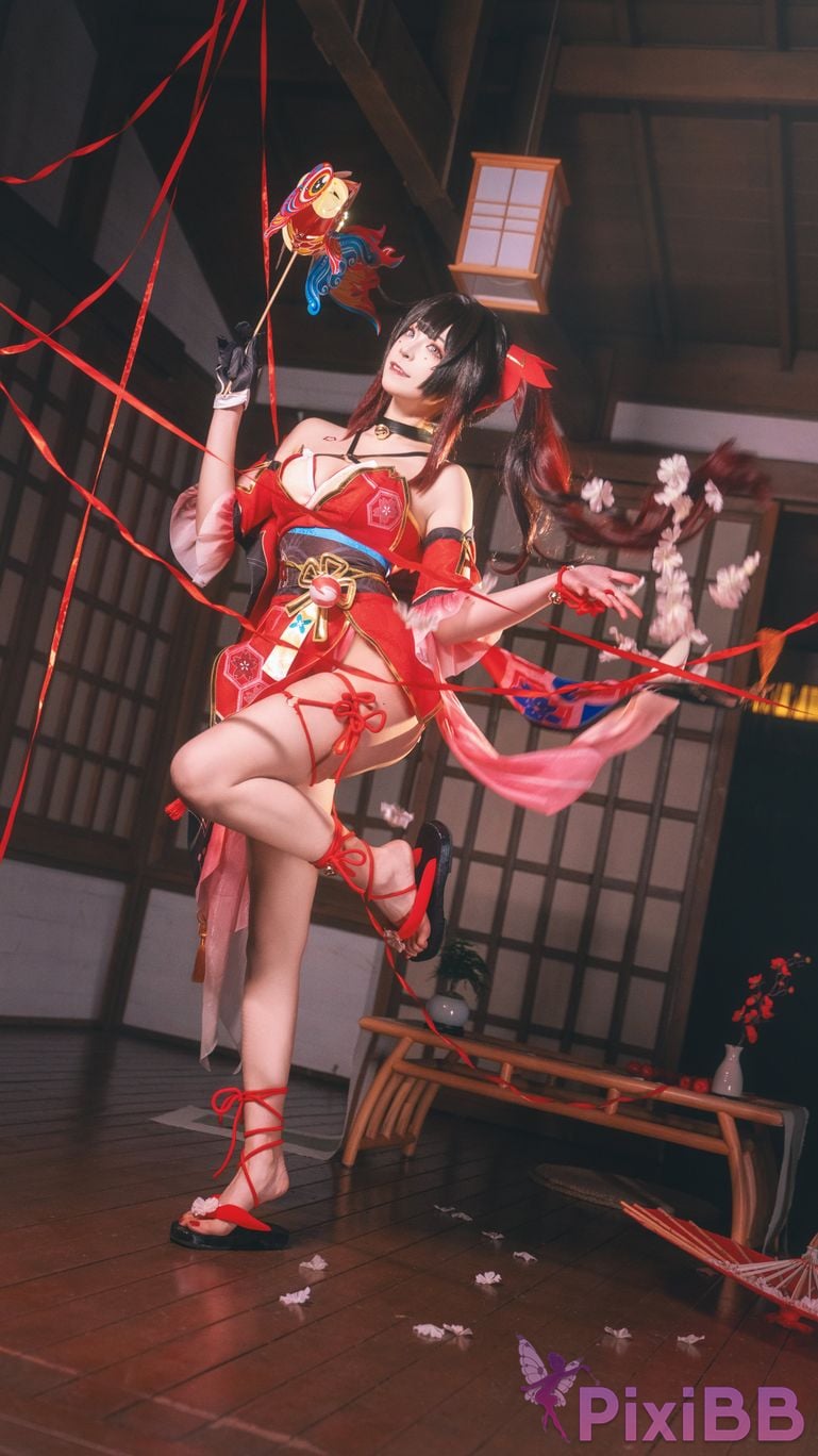 Cosplay Ranran Not Sweet V Collapse Star Dome Railway Fireworks PixiBB.COM 032