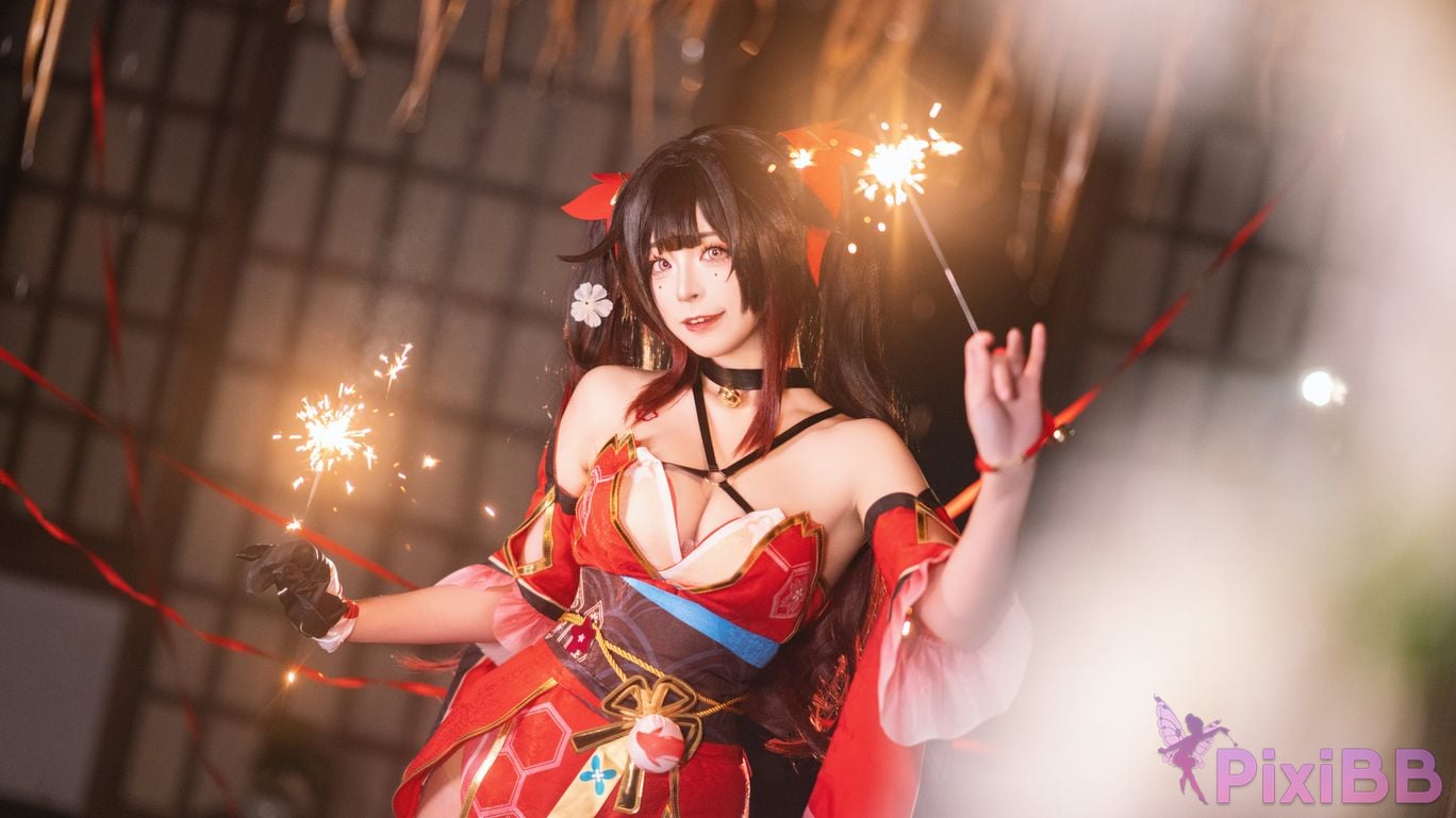 Cosplay Ranran Not Sweet V Collapse Star Dome Railway Fireworks PixiBB.COM 033