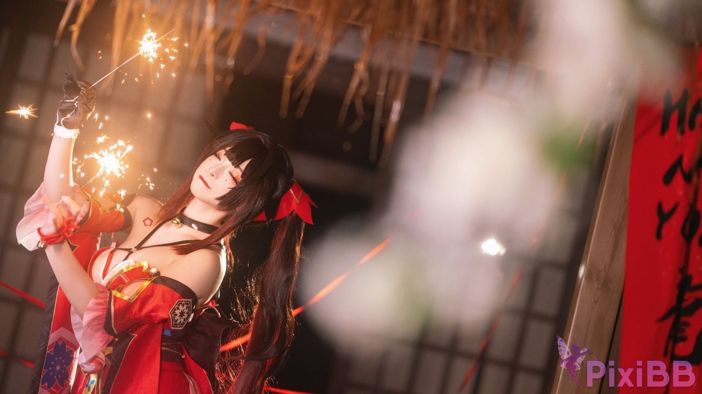 Cosplay Ranran Not Sweet V Collapse Star Dome Railway Fireworks PixiBB.COM 034