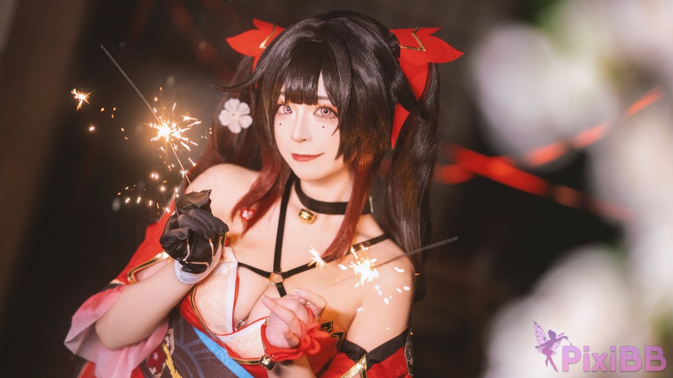 Cosplay Ranran Not Sweet V Collapse Star Dome Railway Fireworks PixiBB.COM 040