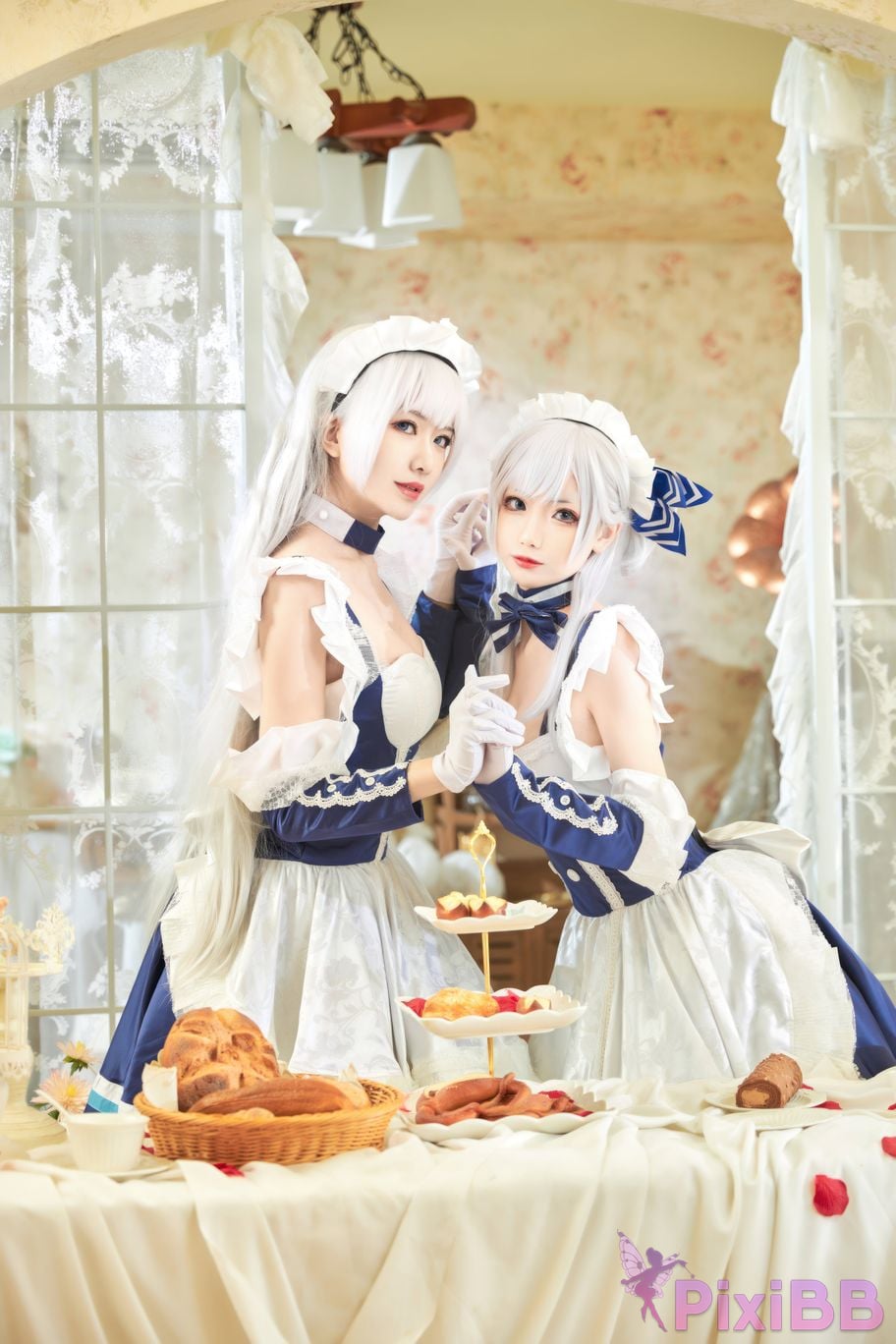 Cosplayer Minamoto Saki meow judah Yuta azur lane Belfast PixiBB.COM 001