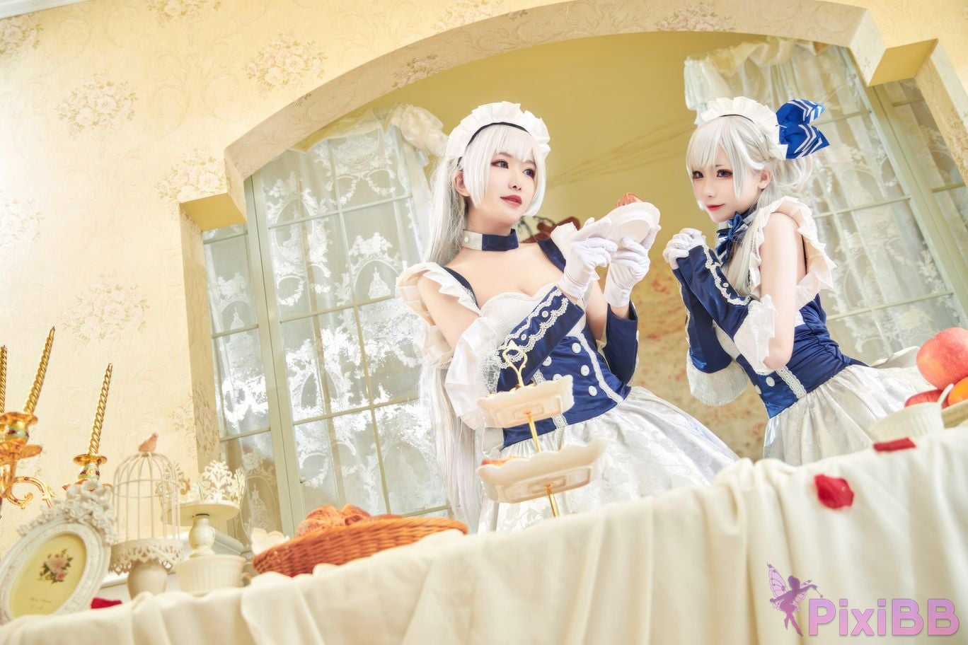 Cosplayer Minamoto Saki meow judah Yuta azur lane Belfast PixiBB.COM 004