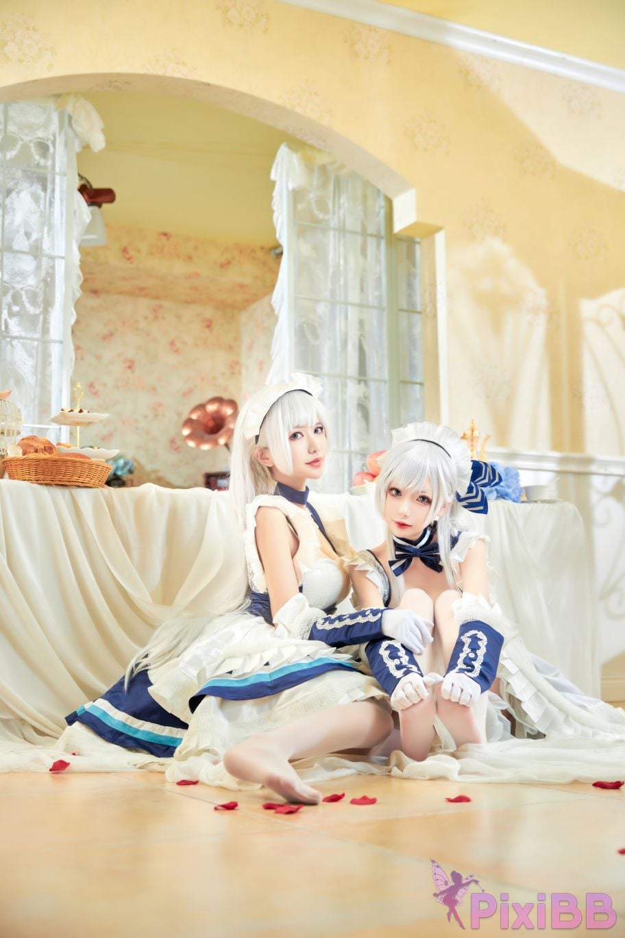 Cosplayer Minamoto Saki meow judah Yuta azur lane Belfast PixiBB.COM 012