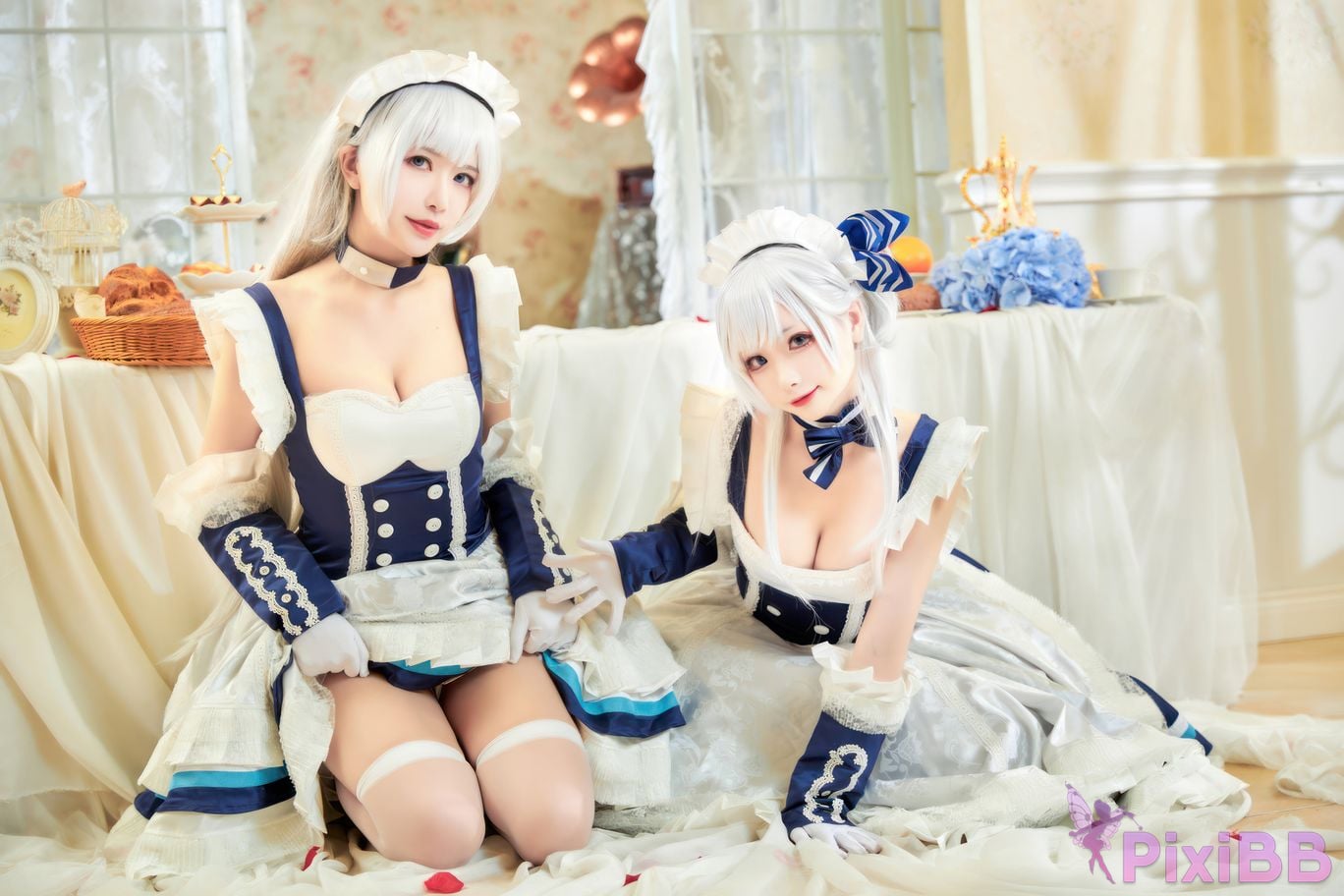 Cosplayer Minamoto Saki meow judah Yuta azur lane Belfast PixiBB.COM 013
