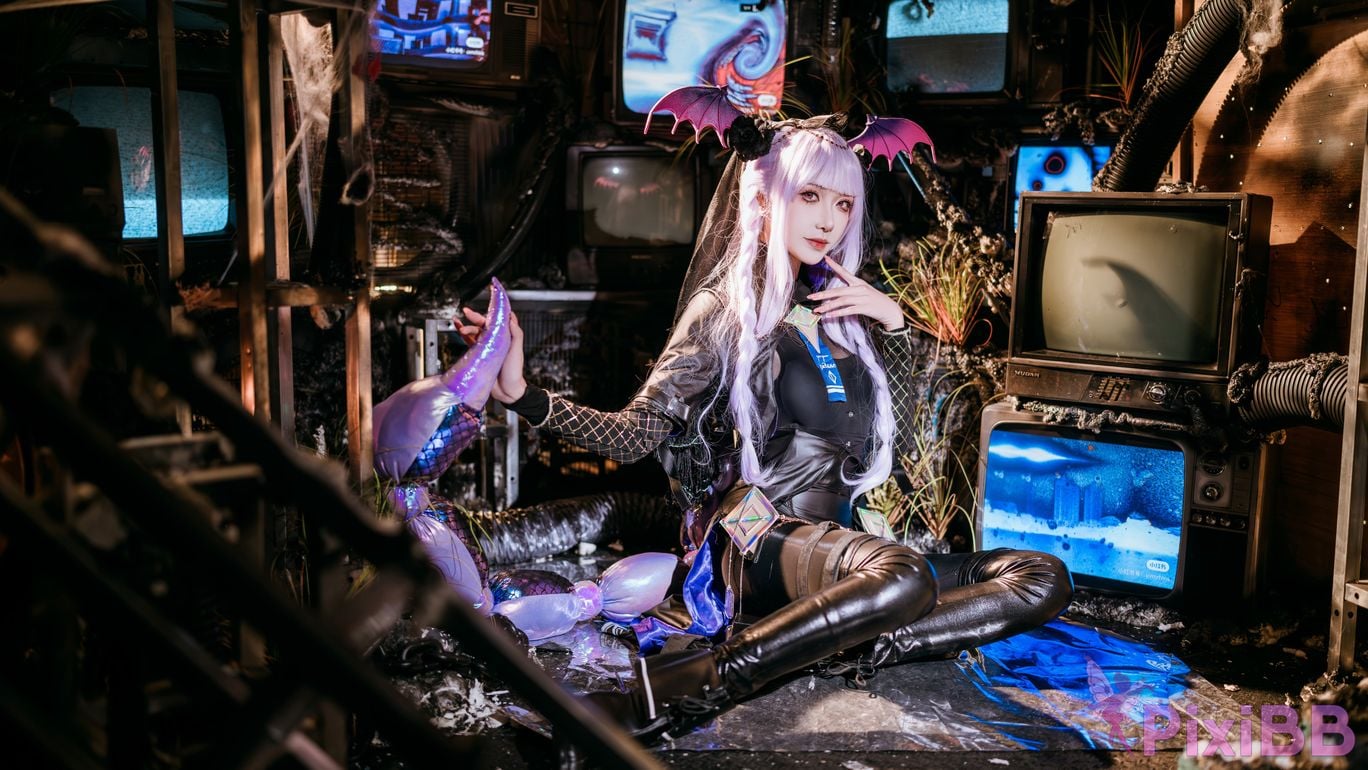 Cosplay Yuanshaxi Meow Lion Scorpion PixiBB.COM 001