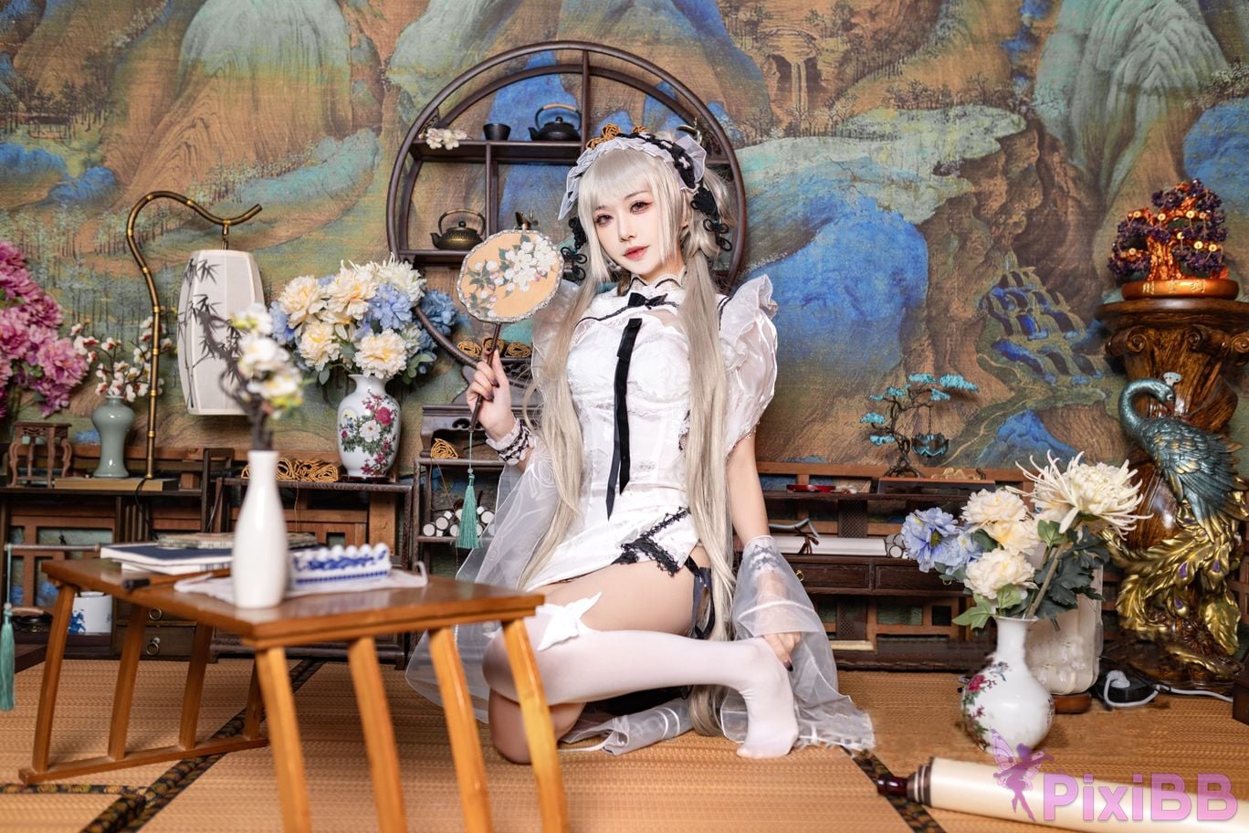 Coser Yuan sha xi miao miao miao PixiBB.COM 001