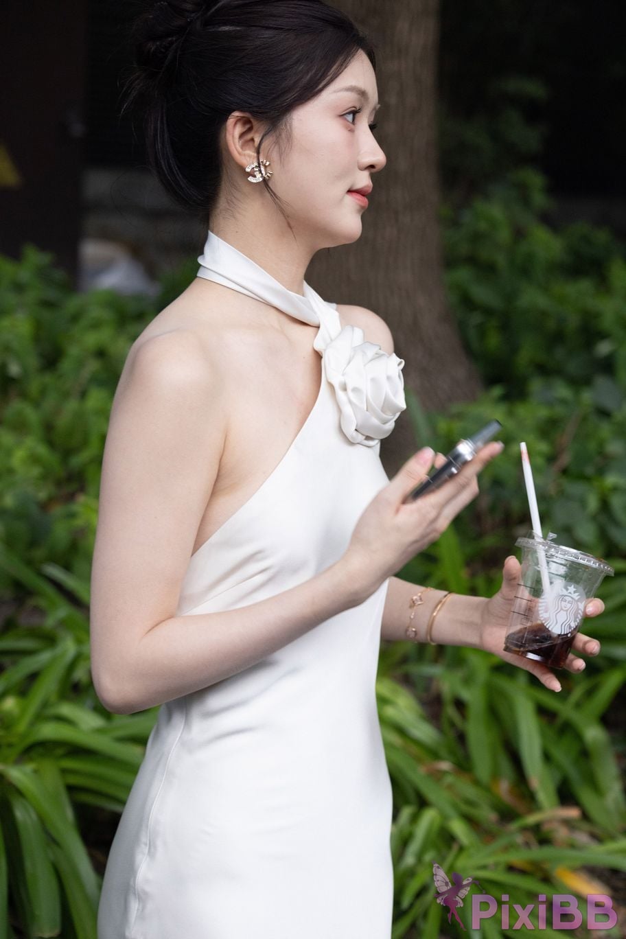 Featured Street Photography Works No.5964 Goddess Yun Eun white dress PixiBB.COM 109