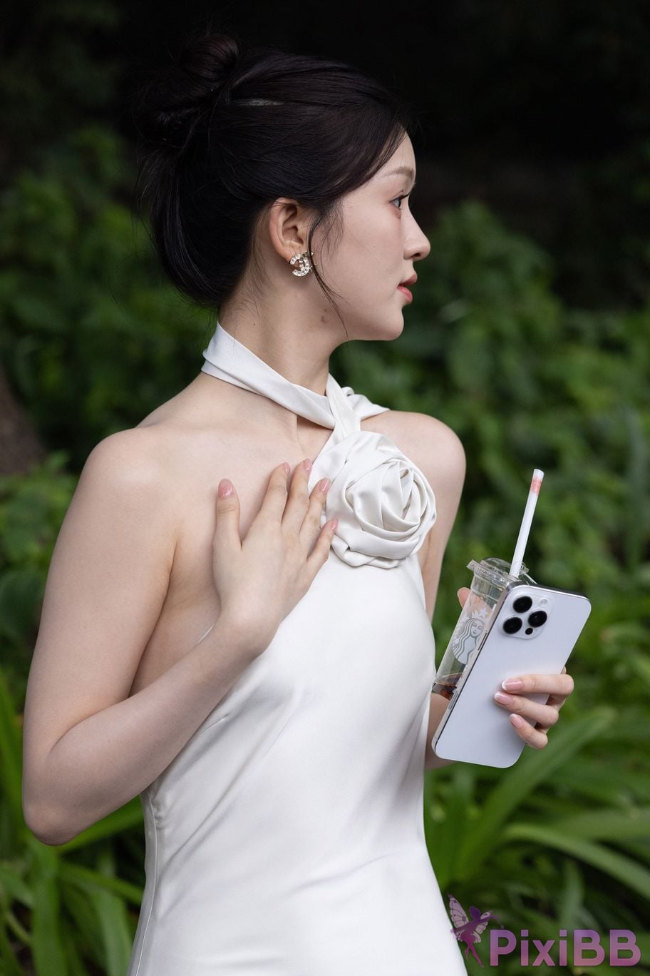 Featured Street Photography Works No.5964 Goddess Yun Eun white dress PixiBB.COM 117