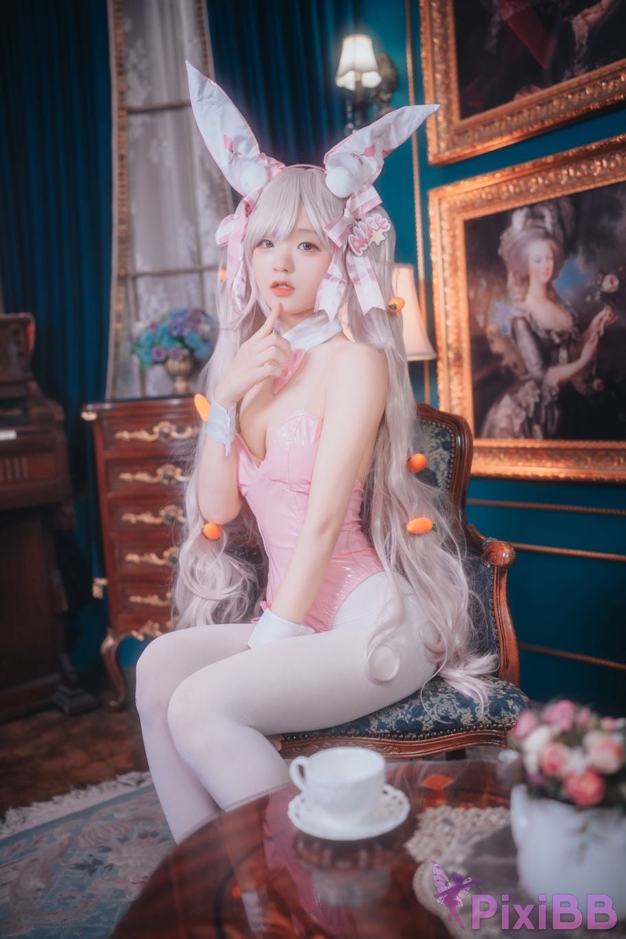 DJAWA Photo Jeong Jenny Jeongyeon Alice Wonderland Bunny PixiBB.COM 019