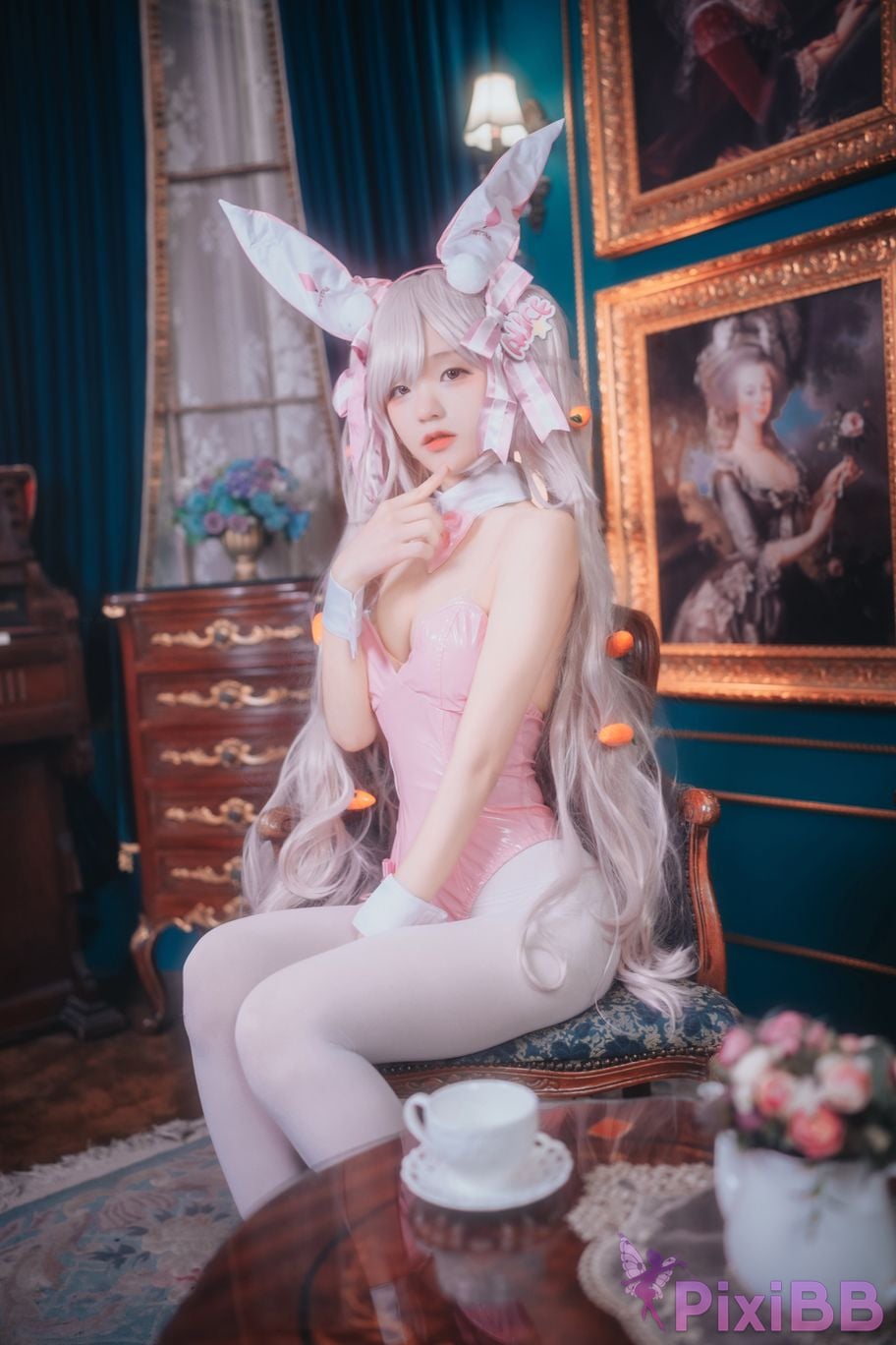 DJAWA Photo Jeong Jenny Jeongyeon Alice Wonderland Bunny PixiBB.COM 020