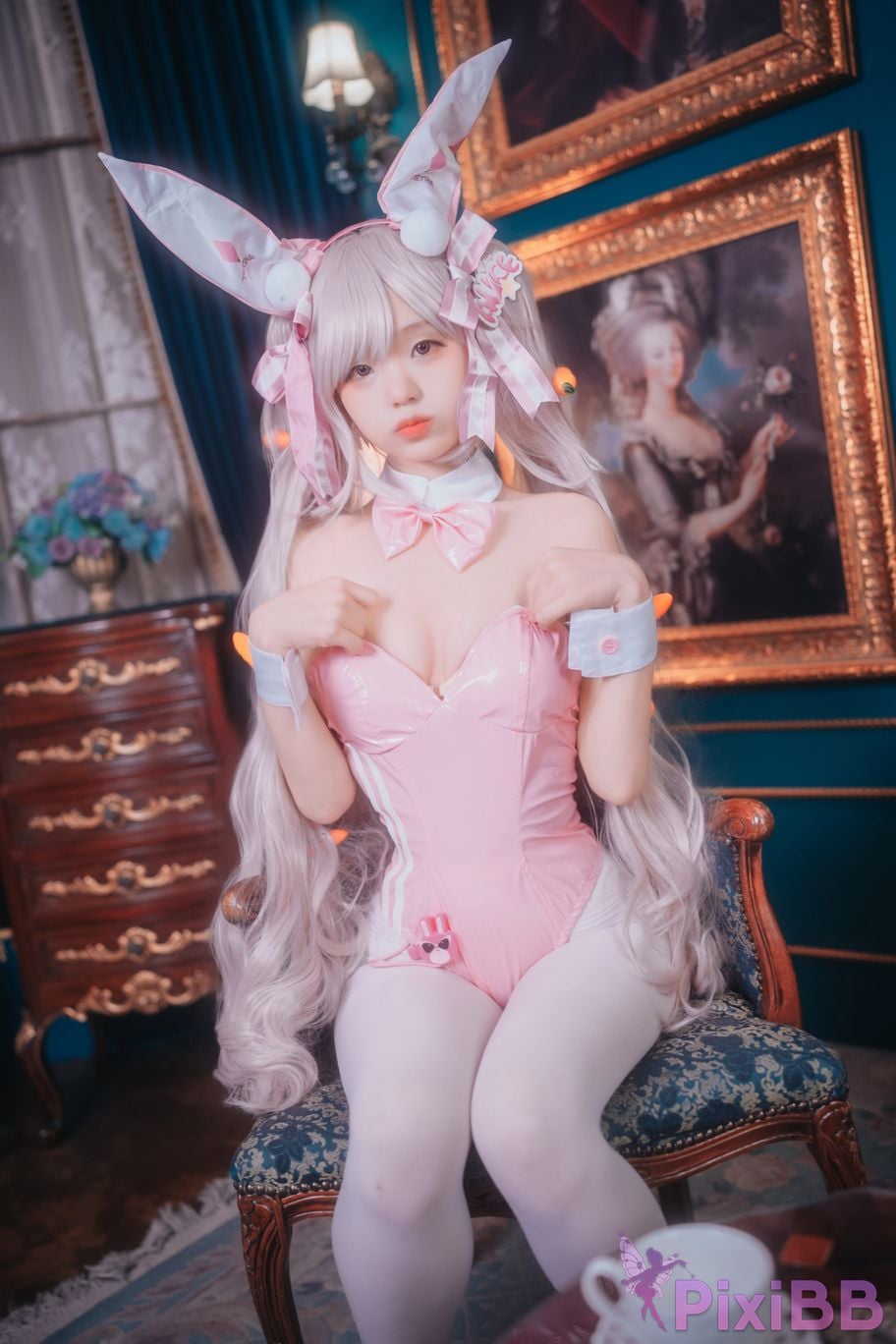 DJAWA Photo Jeong Jenny Jeongyeon Alice Wonderland Bunny PixiBB.COM 021