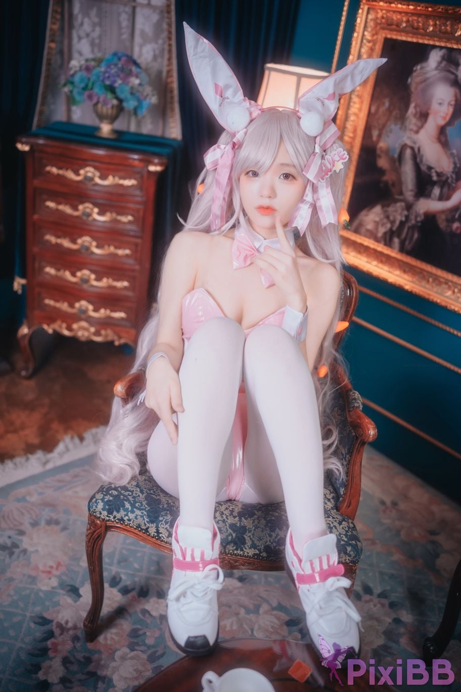 DJAWA Photo Jeong Jenny Jeongyeon Alice Wonderland Bunny PixiBB.COM 026