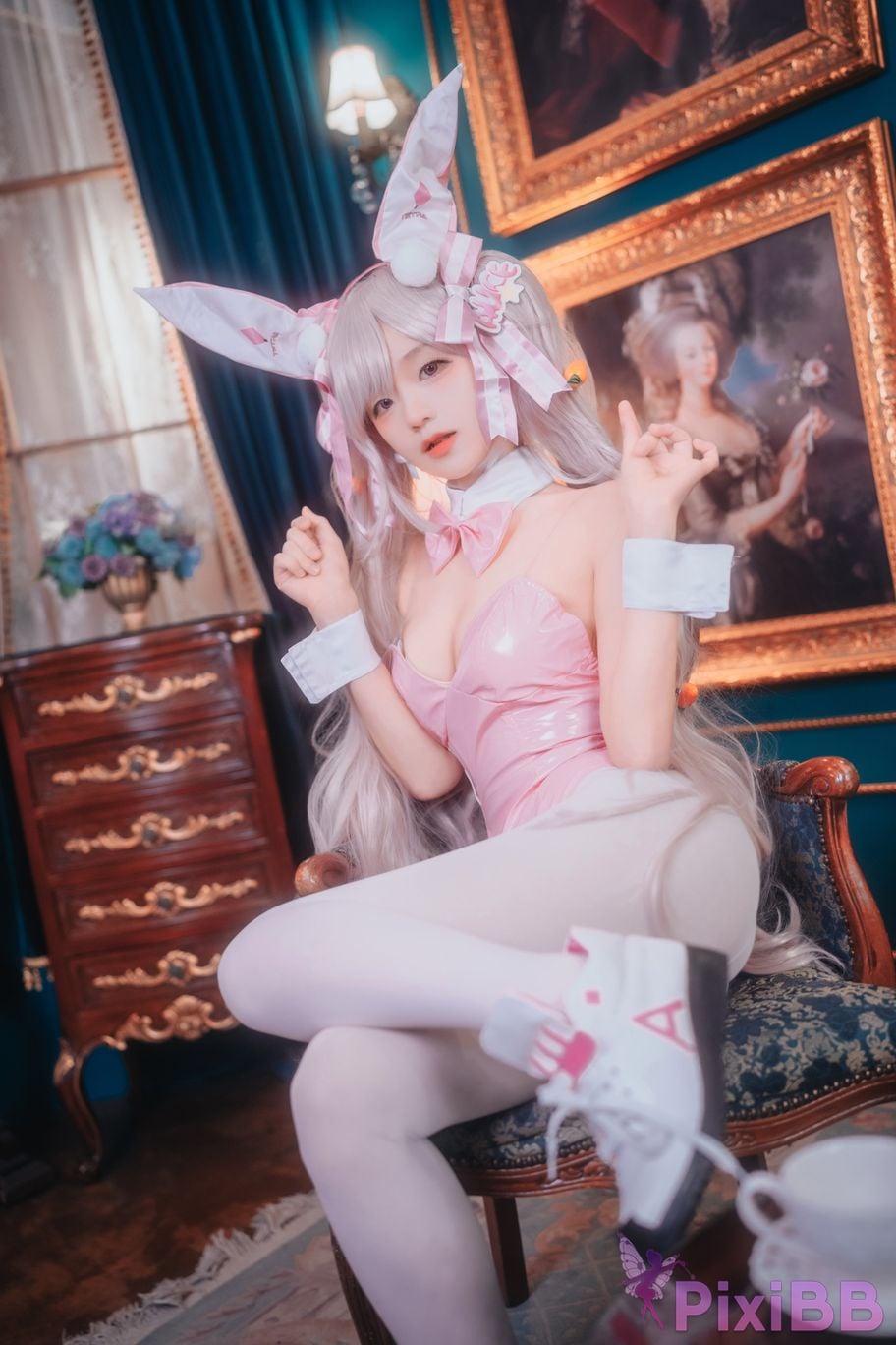 DJAWA Photo Jeong Jenny Jeongyeon Alice Wonderland Bunny PixiBB.COM 028