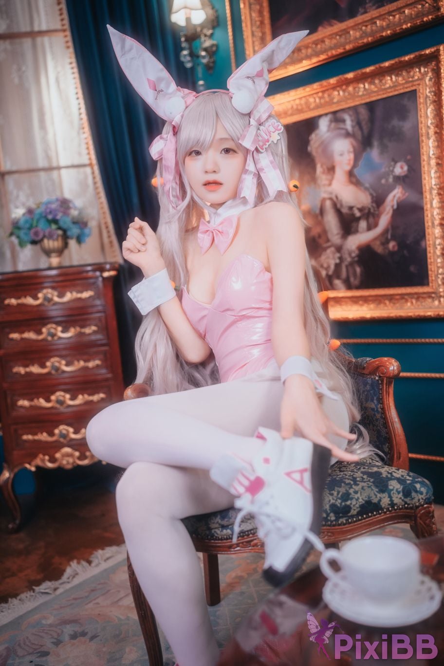 DJAWA Photo Jeong Jenny Jeongyeon Alice Wonderland Bunny PixiBB.COM 029