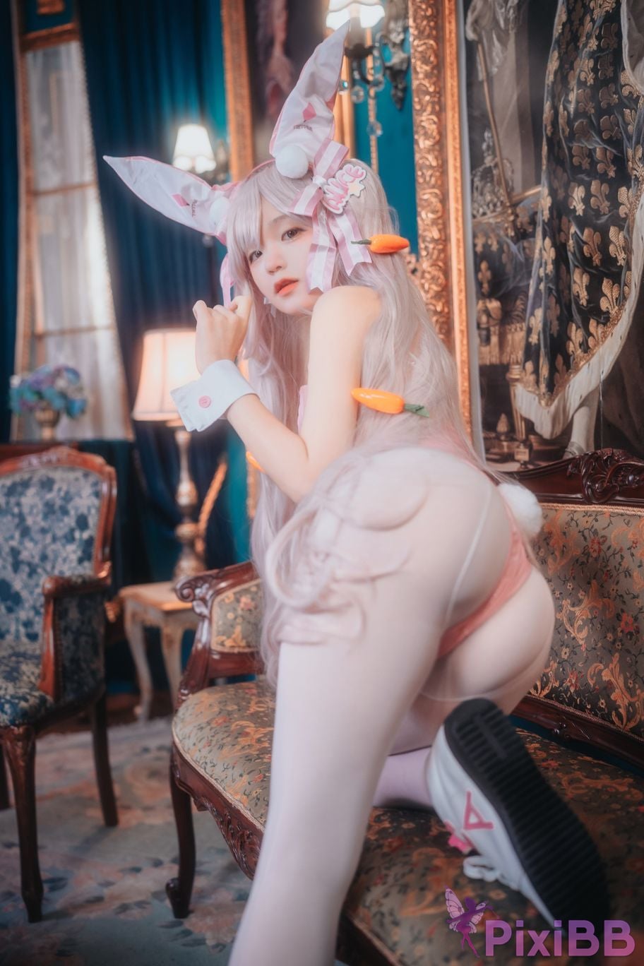 DJAWA Photo Jeong Jenny Jeongyeon Alice Wonderland Bunny PixiBB.COM 030