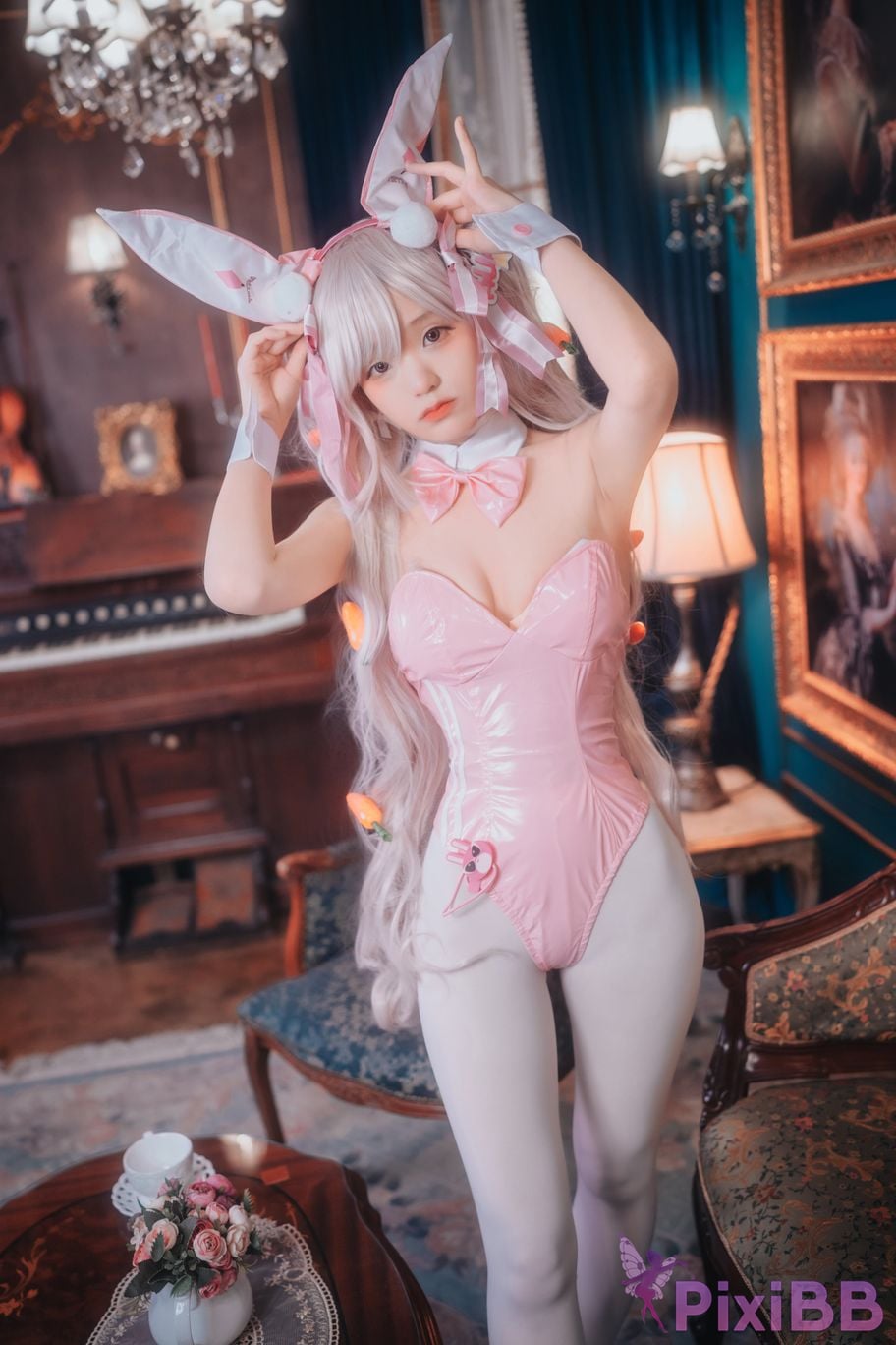 DJAWA Photo Jeong Jenny Jeongyeon Alice Wonderland Bunny PixiBB.COM 036