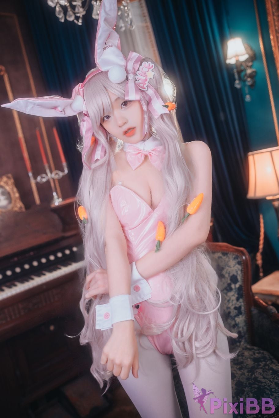 DJAWA Photo Jeong Jenny Jeongyeon Alice Wonderland Bunny PixiBB.COM 046