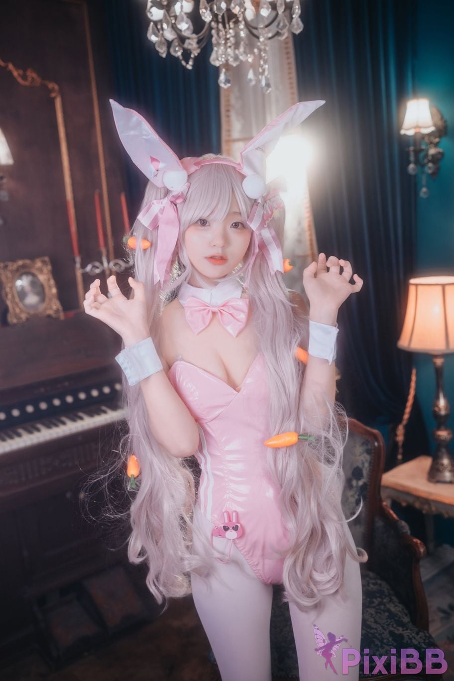 DJAWA Photo Jeong Jenny Jeongyeon Alice Wonderland Bunny PixiBB.COM 047