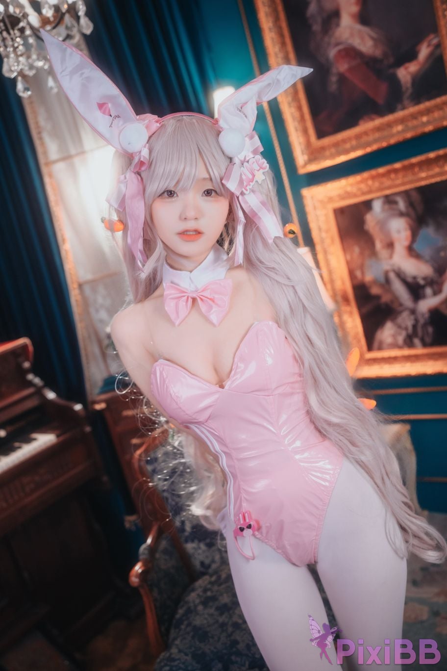 DJAWA Photo Jeong Jenny Jeongyeon Alice Wonderland Bunny PixiBB.COM 050