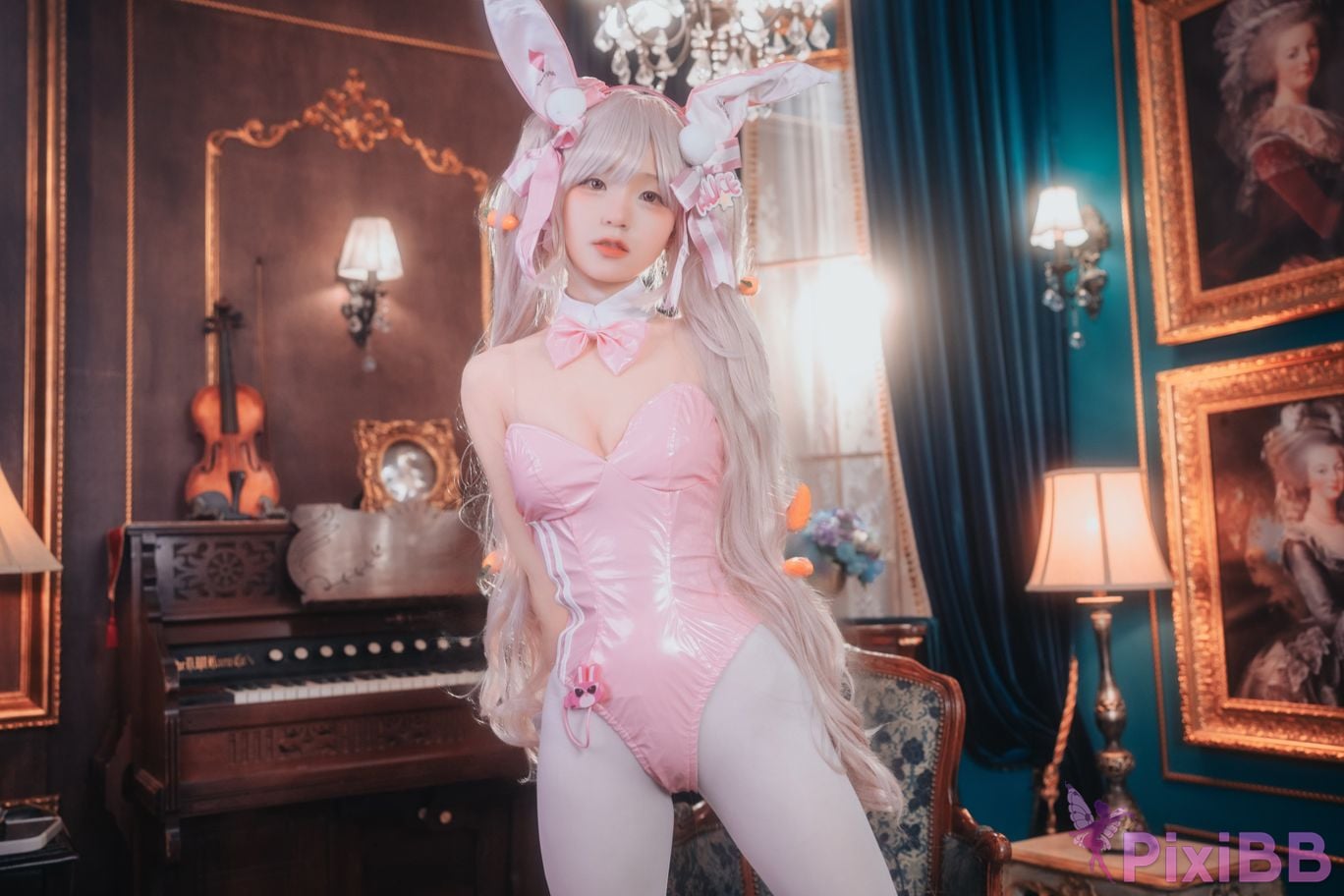 DJAWA Photo Jeong Jenny Jeongyeon Alice Wonderland Bunny PixiBB.COM 051