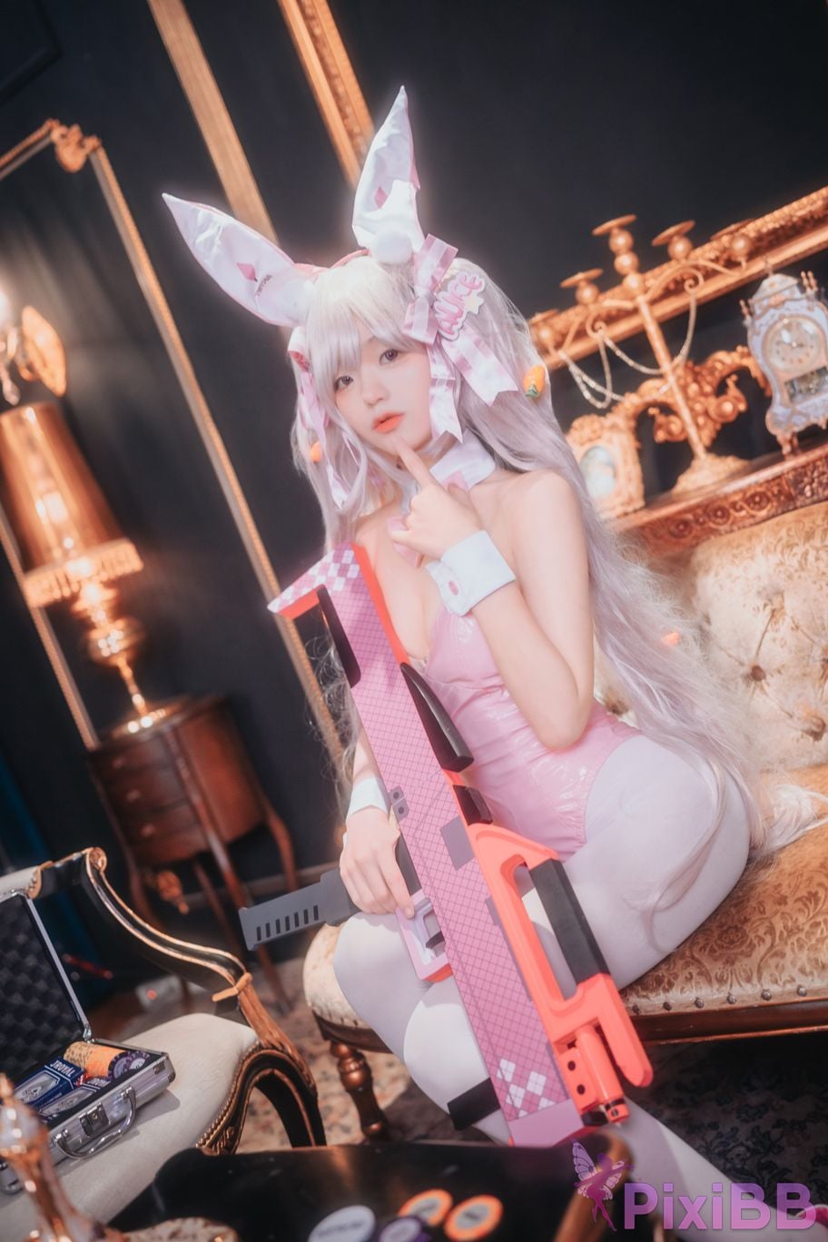 DJAWA Photo Jeong Jenny Jeongyeon Alice Wonderland Bunny PixiBB.COM 053