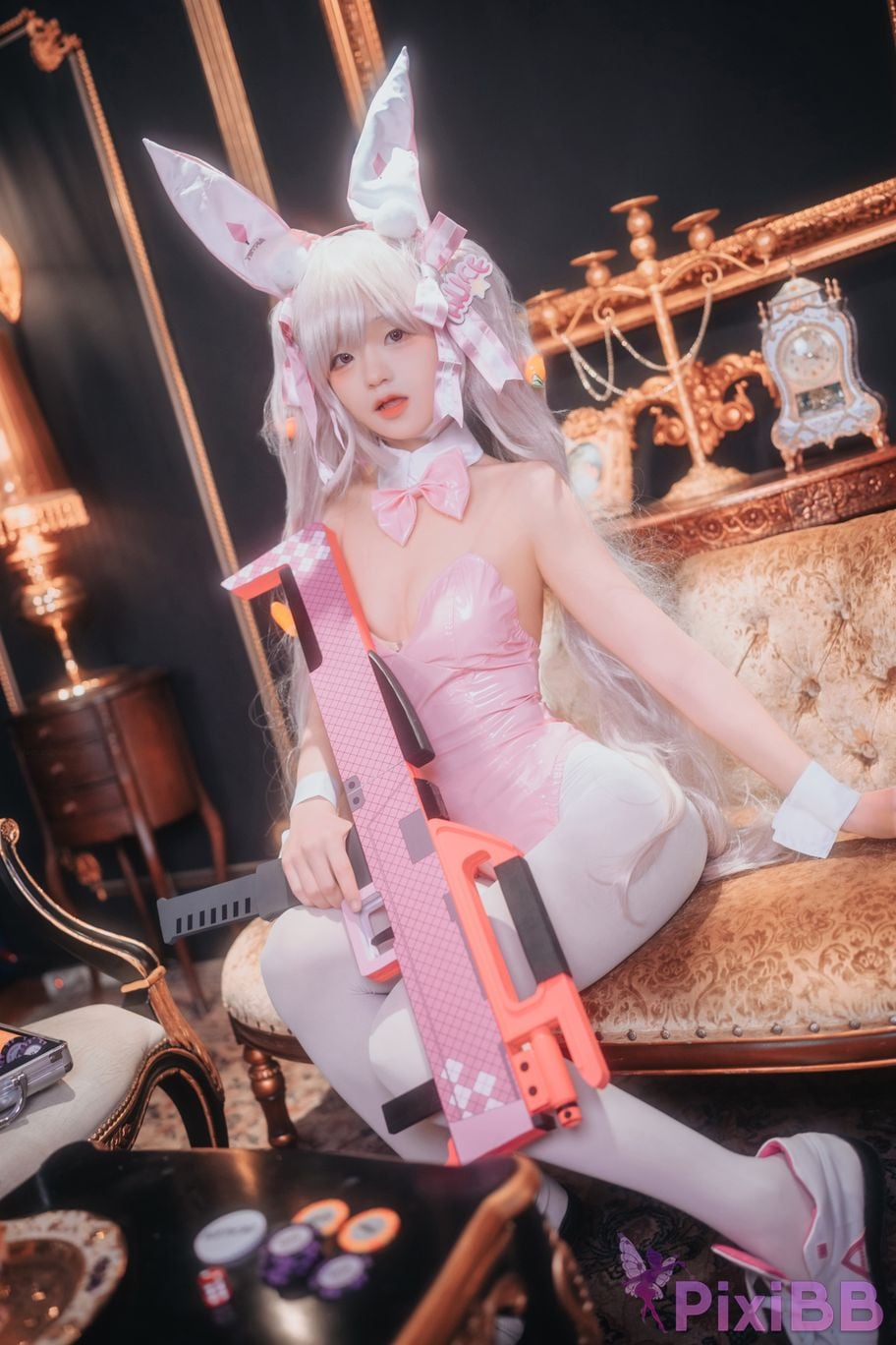 DJAWA Photo Jeong Jenny Jeongyeon Alice Wonderland Bunny PixiBB.COM 055