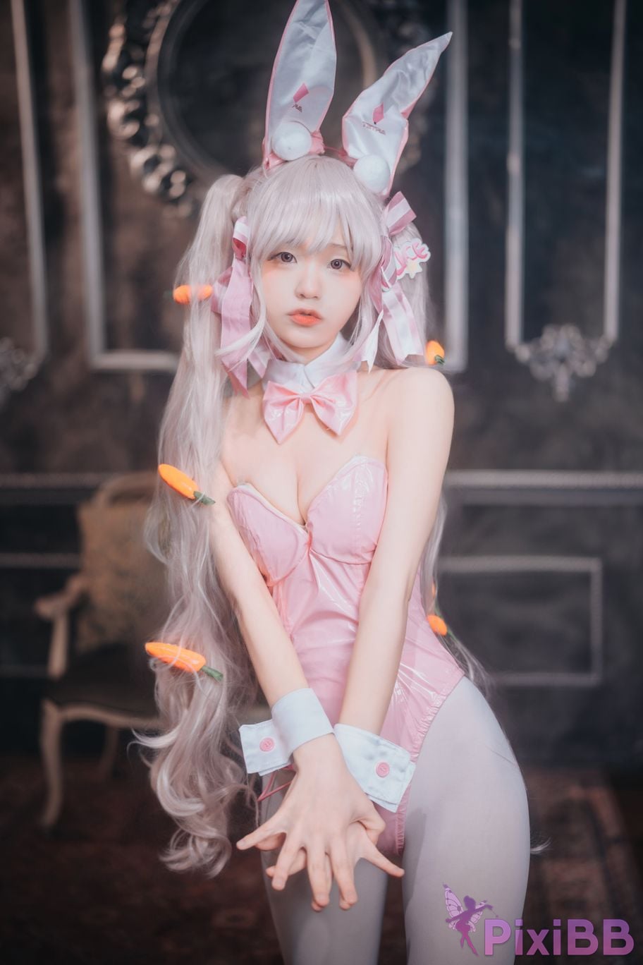 DJAWA Photo Jeong Jenny Jeongyeon Alice Wonderland Bunny PixiBB.COM 062