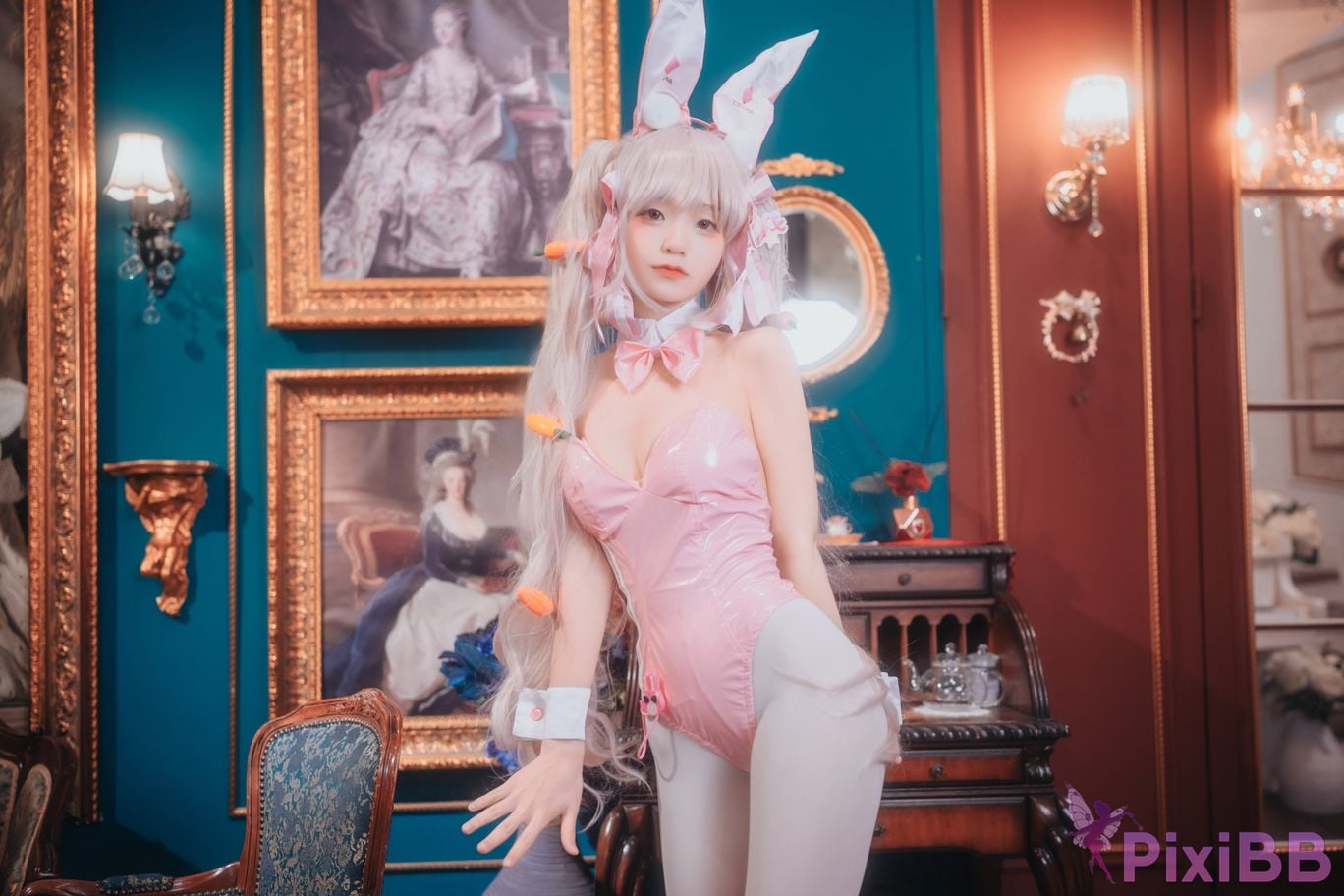 DJAWA Photo Jeong Jenny Jeongyeon Alice Wonderland Bunny PixiBB.COM 068