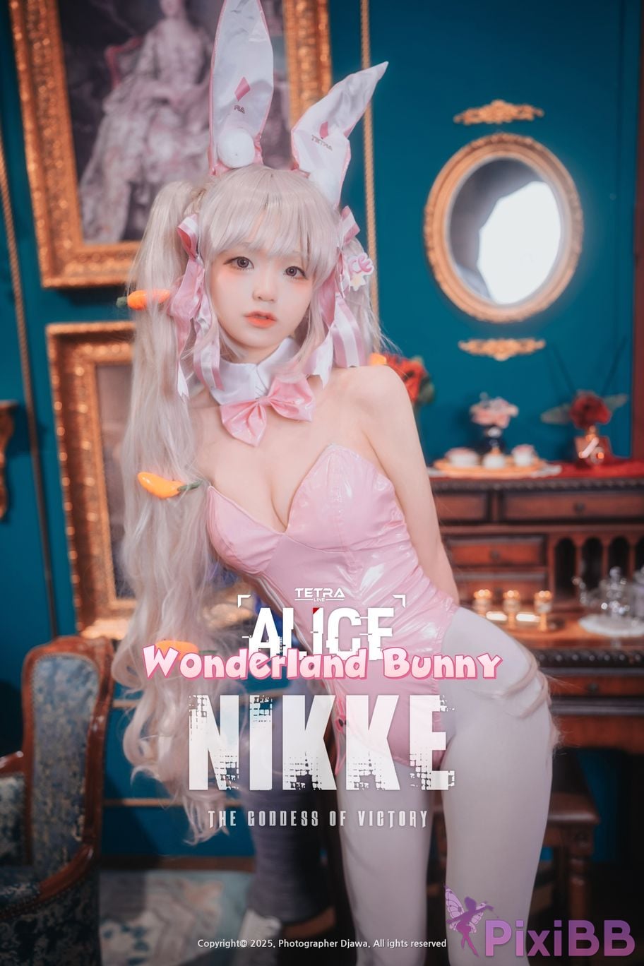 DJAWA Photo Jeong Jenny Jeongyeon Alice Wonderland Bunny PixiBB.COM 082