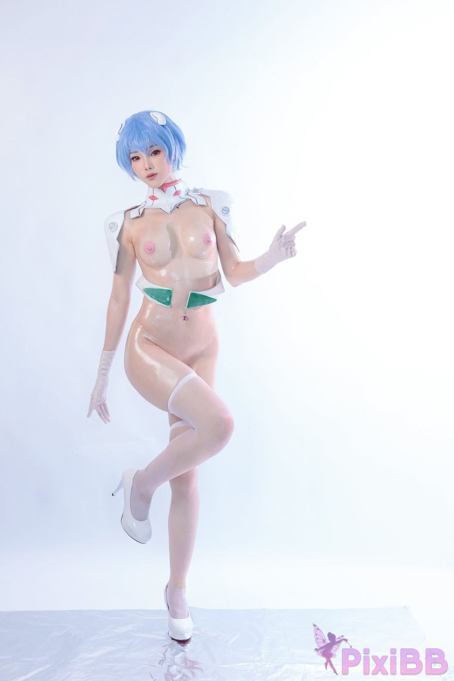 Cosplayer Titanium alloy TiTi Ayanami Rei PixiBB.COM 004