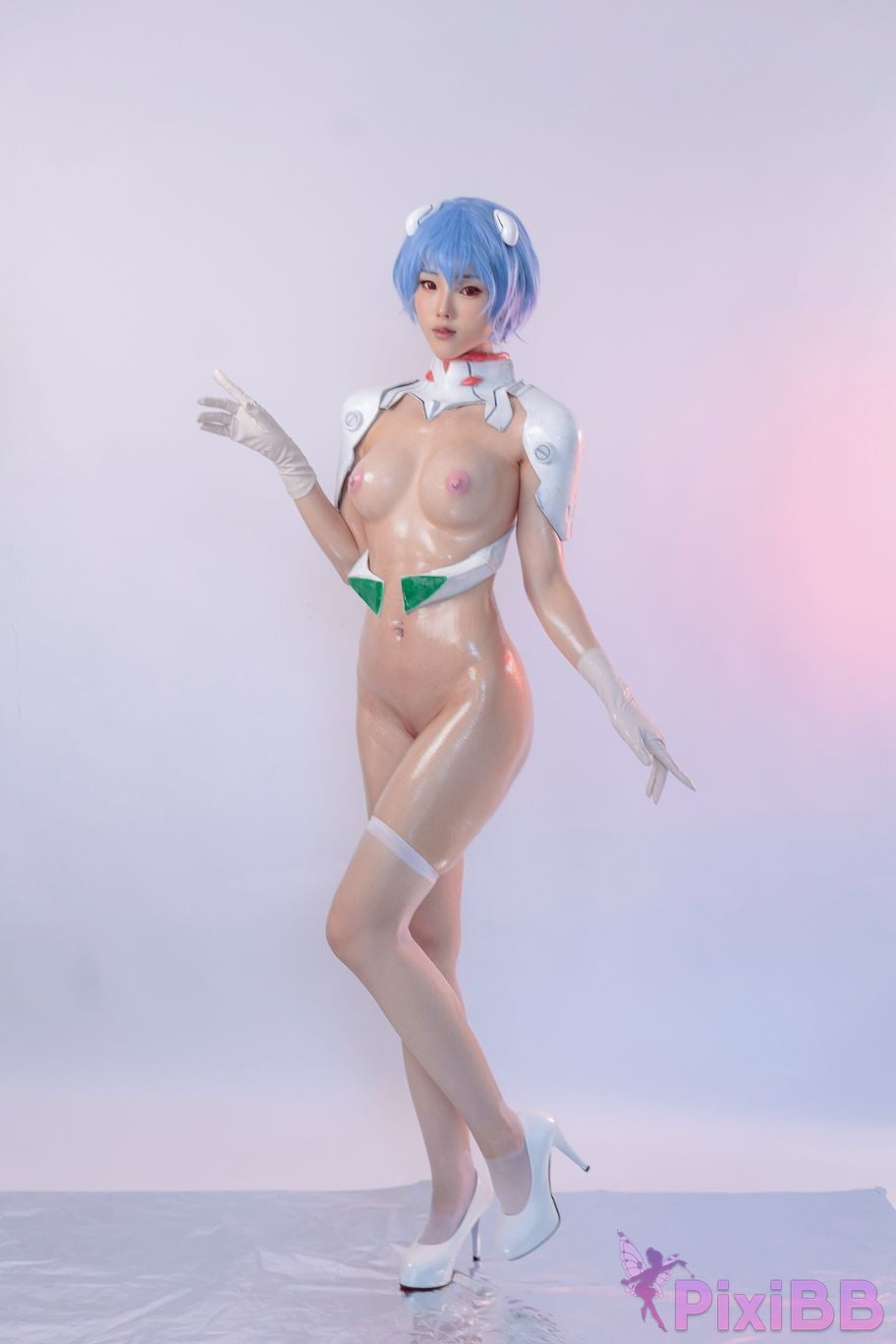 Cosplayer Titanium alloy TiTi Ayanami Rei PixiBB.COM 010