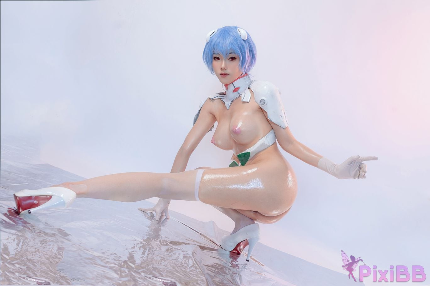 Cosplayer Titanium alloy TiTi Ayanami Rei PixiBB.COM 042