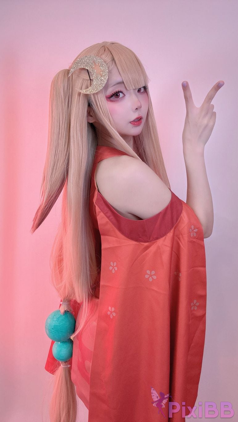 Cosplayer chuchu Nagomitei Kaguya chans puffer LIVE delivery PixiBB.COM 007.JPG