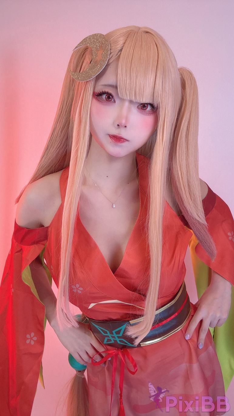 Cosplayer chuchu Nagomitei Kaguya chans puffer LIVE delivery PixiBB.COM 008.JPG